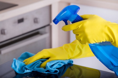 Regular cleaning visit in Battersea focused on kitchen, bathroom, and household upkeep